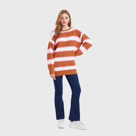 Sweater Mujer Largo Beige-3