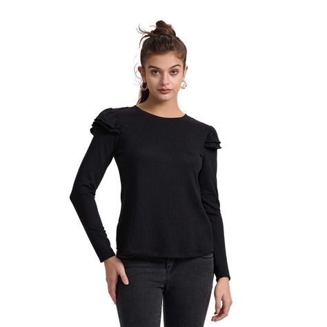 Sweater Mujer Casual Negro Fashion's Park-0