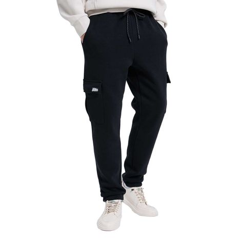 Pantalón Buzo Hombre Deportivo Negro-0