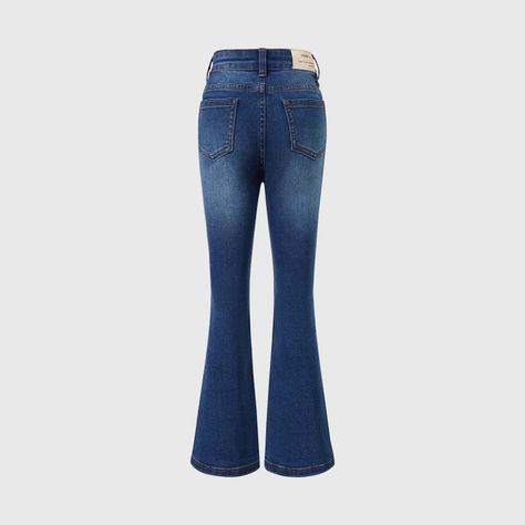 Jeans Niña Flare Azul Fashion's Park-1