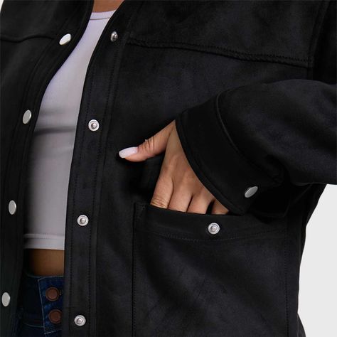 Chaqueta Mujer Corta Negro Fashion´s Park-3