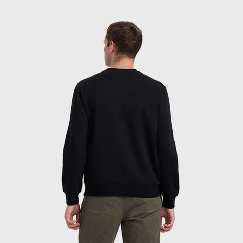 Polerón Hombre Print Negro I Fashion's Park-2
