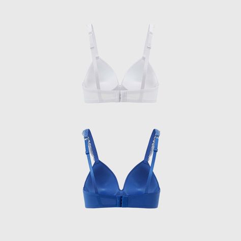 Sostén Mujer Bipack Sin Arcos Strap Azul Fashion's Park-1
