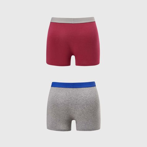 Boxer Hombre Underwear Burdeo Fashion's Park-1