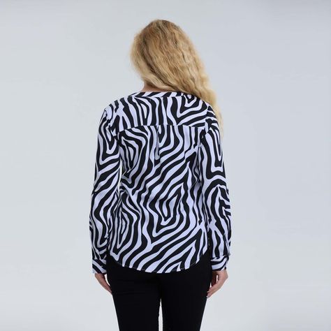 Blusa Mujer Satín Blanco-2