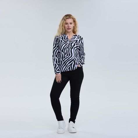 Blusa Mujer Satín Blanco-3