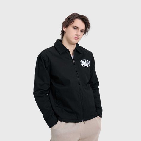Chaqueta Hombre Worker Negro-1