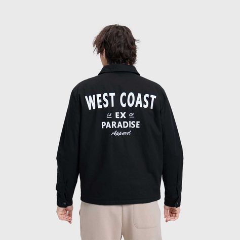 Chaqueta Hombre Worker Negro-2