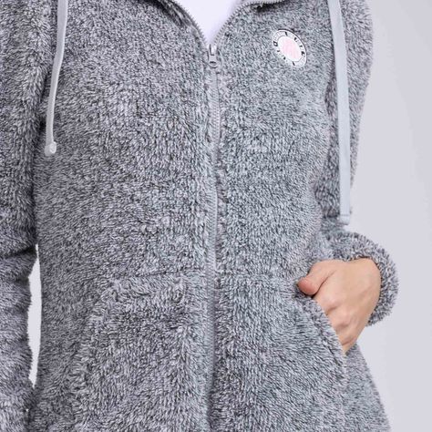 Polar Mujer Deporte Gris Melange-3