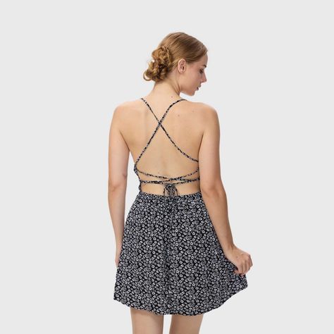 Vestido Mujer Básico Print Negro / Blanco Fashion's Park-2