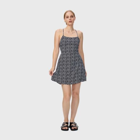 Vestido Mujer Básico Print Negro / Blanco Fashion's Park-3