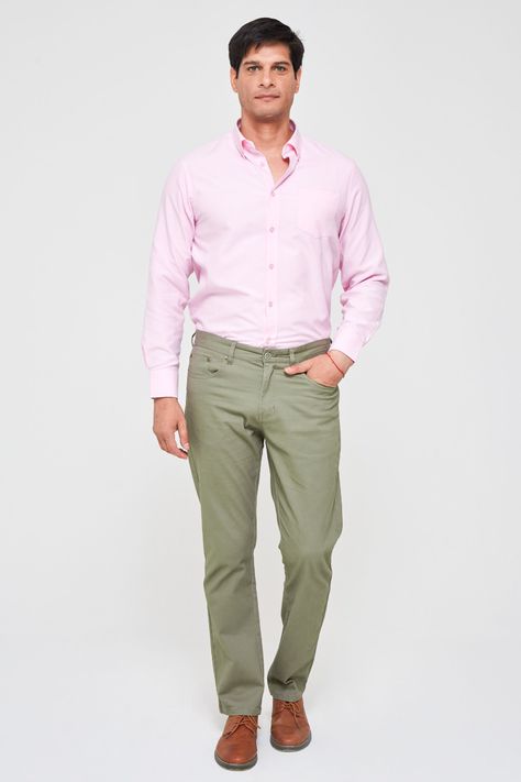 Camisa Oxford Casual-3
