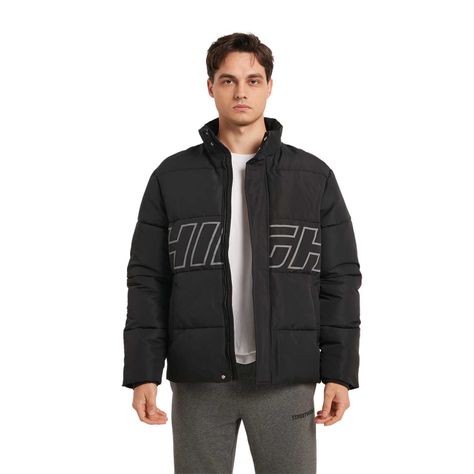 Parka Hombre Puffa Negro-0