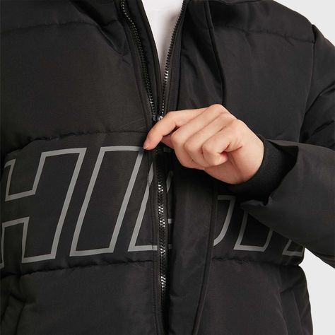 Parka Hombre Puffa Negro-3