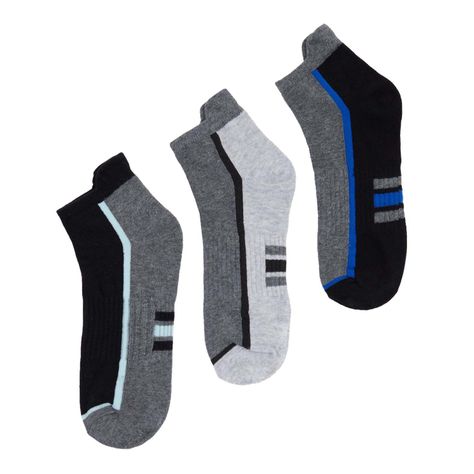 Calceta Tripack Deportiva Azul I Hombre-0