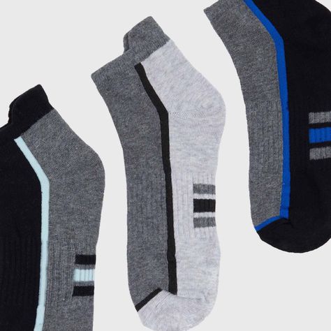 Calceta Tripack Deportiva Azul I Hombre-1