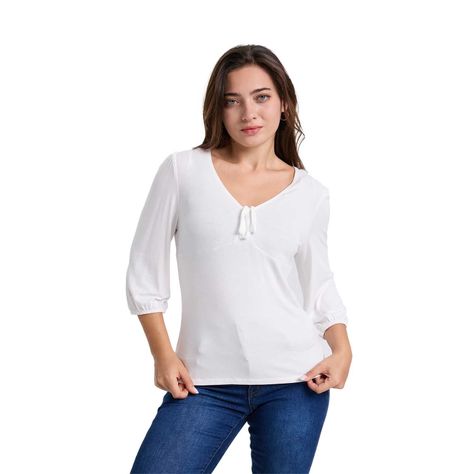 Polera Mujer Recogido Escote Crudo Fashion´s Park-0