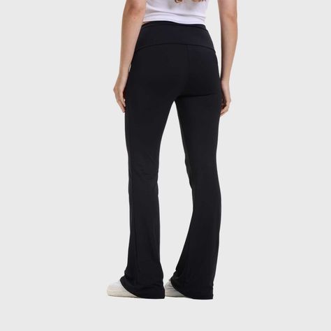 Pantalón Mujer Flare Negro Fashion's Park-2