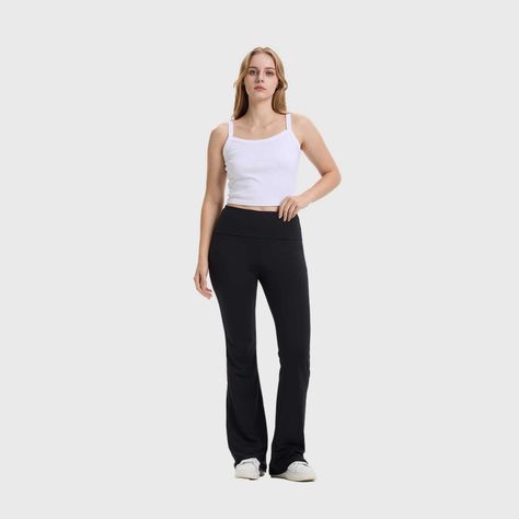 Pantalón Mujer Flare Negro Fashion's Park-3