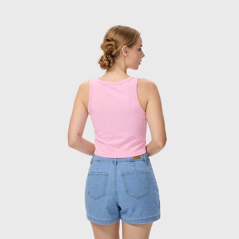 Polera Mujer Sudadera Rosado Fashions Park-2