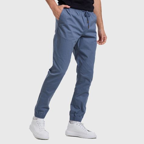 Pantalón Hombre Jogger Azul Piedra Fashion´s Park-1