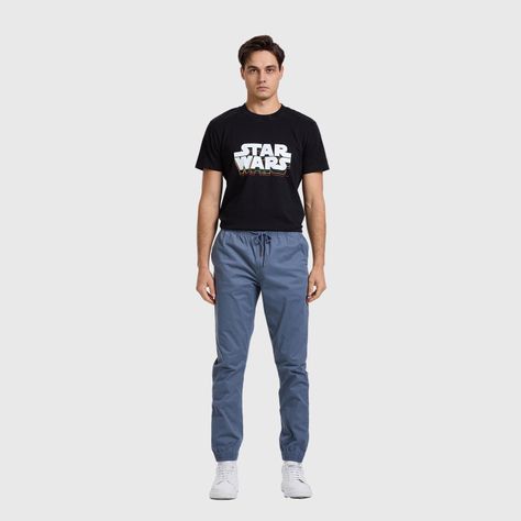 Pantalón Hombre Jogger Azul Piedra Fashion´s Park-3