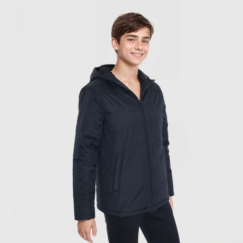 Parka Impermeable Hombre Azul Marino Hombre-1