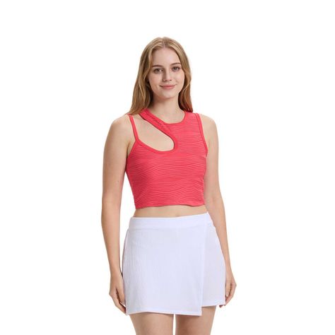 Polera Mujer Cut Out Rosado Oscuro Fashion's Park-0