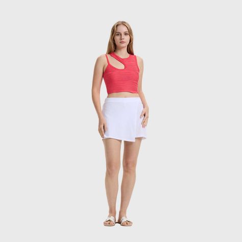 Polera Mujer Cut Out Rosado Oscuro Fashion's Park-3