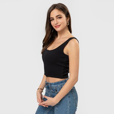 Polera Lencera Negro Mujer Fashion'S Park-1