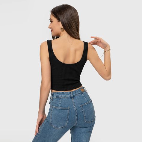 Polera Lencera Negro Mujer Fashion'S Park-2