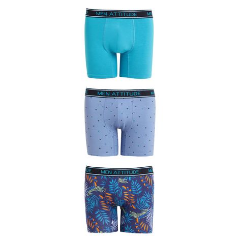 Boxer Tripack Estampado Petroleo Hombre-0