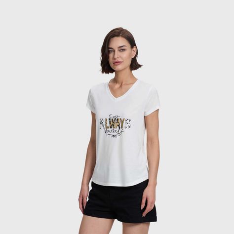 Polera Mujer Print Posicional Crudo IIi Fsp Fashion's Park-1