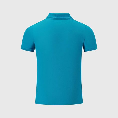 Polera Niño Pique Básica Turquesa Fashions Park-1