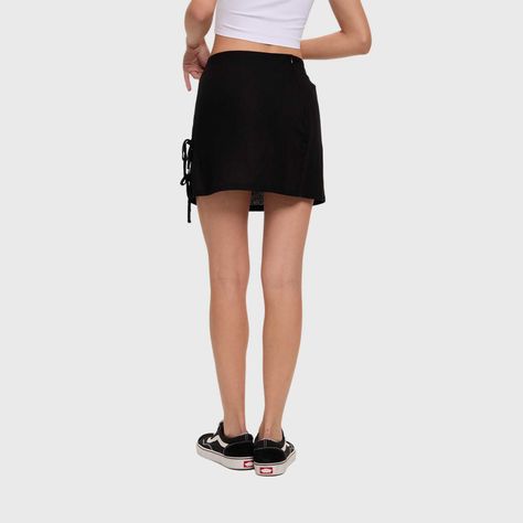 Falda Mujer Lazo Negro Fashion's Park-2