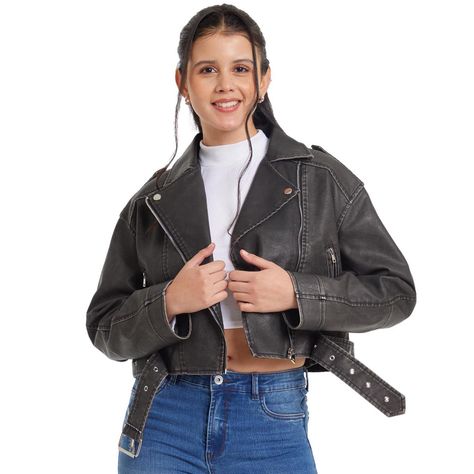Chaqueta Mujer Vintage Negro Fashion´s Park-0