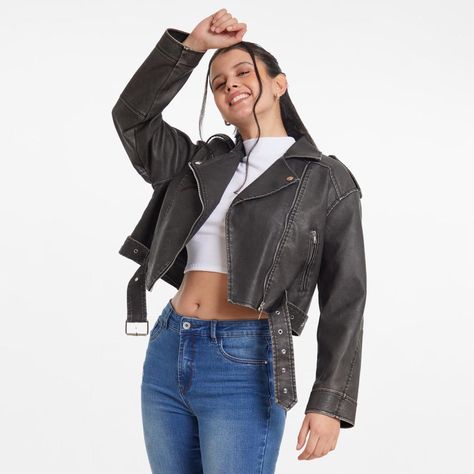 Chaqueta Mujer Vintage Negro Fashion´s Park-1