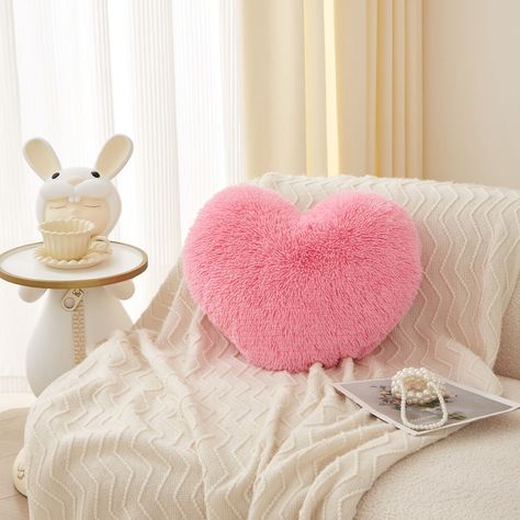 Cojín Corazón  Rosado Home-0