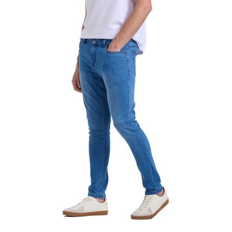 Jeans Hombre Skinny 101 Azul I Fashion's Park-0