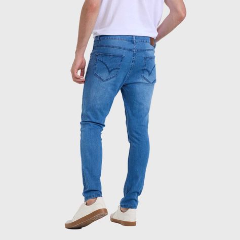 Jeans Hombre Skinny 101 Azul I Fashion's Park-2
