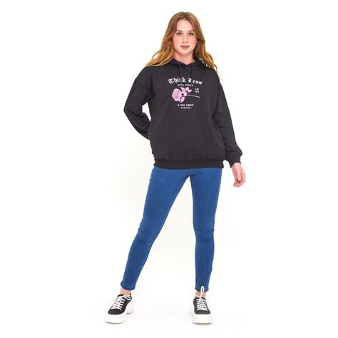 Polerón Oversize Mujer Juvenil-3