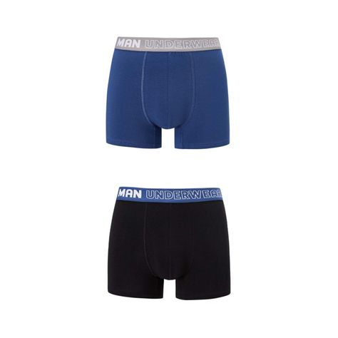 Boxer Hombre Underwear Azul Fashion's Park-0