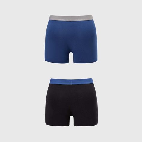 Boxer Hombre Underwear Azul Fashion's Park-1