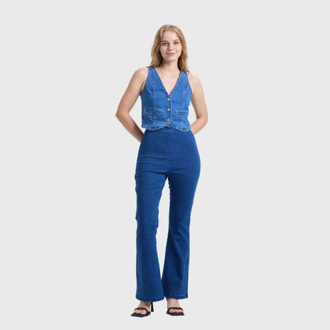 Polera Mujer Gillette Azul Fashion's Park-3