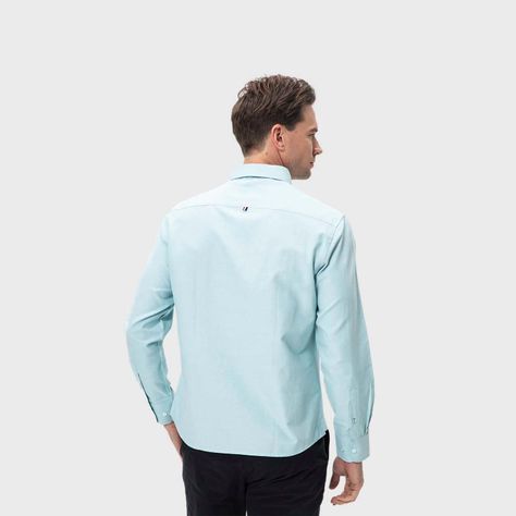 Camisa Hombre Oxford Verde Claro I Fashion's Park-2