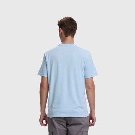 Polera Hombre Casual Básica Celeste Fashion's Park-2