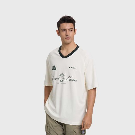 Polera Hombre Futbol Blanco Fashion's Park-1