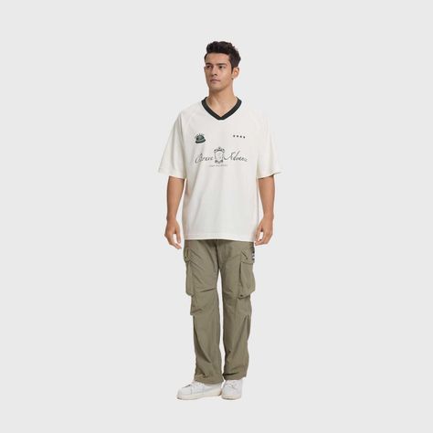 Polera Hombre Futbol Blanco Fashion's Park-3
