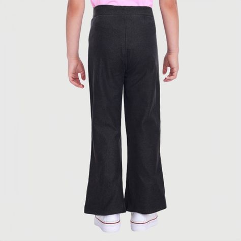 Jeans Niña Flare Leggins Gris-3