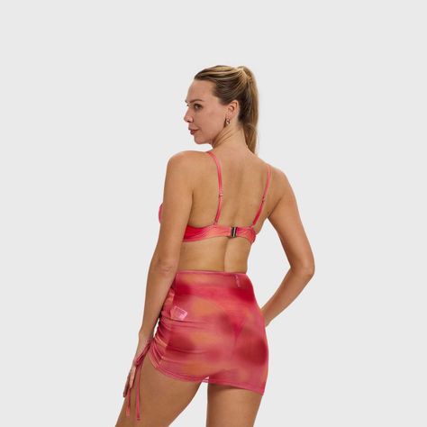 Falda Mujer Ajuste Lateral Coral Fashion's Park-2